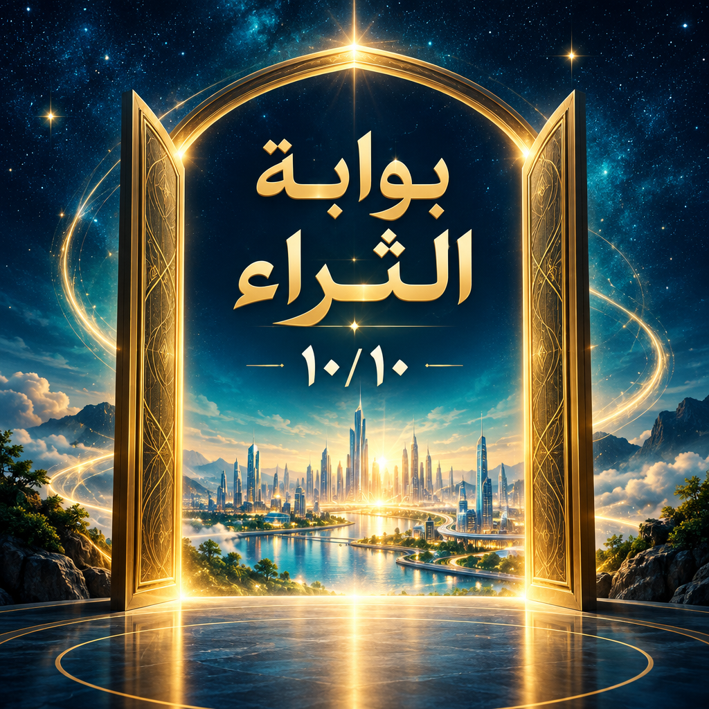 صورة دعائية لكورس بوابة الثراء بتاريخ ١٠/١٠